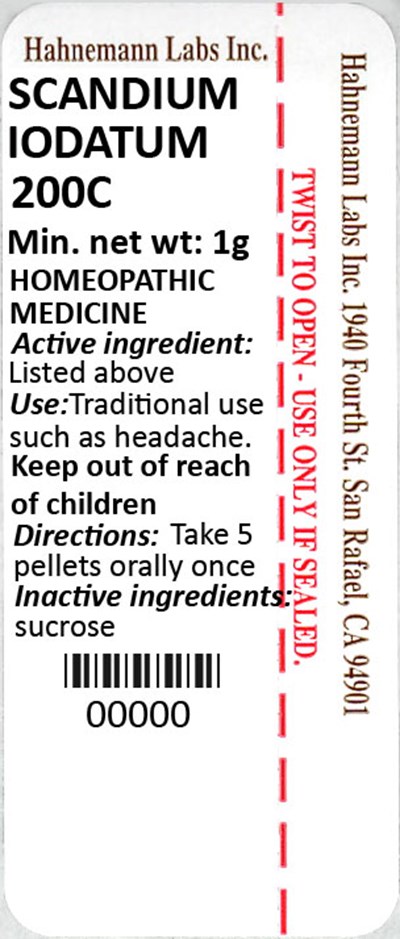 Scandium Iodatum 200C 1g - Scandium Iodatum 200C 1g